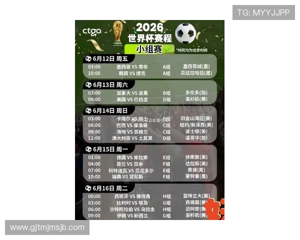 2026年世界杯赛程公布时间何时到来,提前了解赛事安排的最佳时机 2026年世界杯赛程公布时间何时到来,提前了解赛事安排的最佳时机